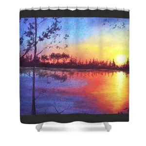 A Beauty Speculation  - Shower Curtain