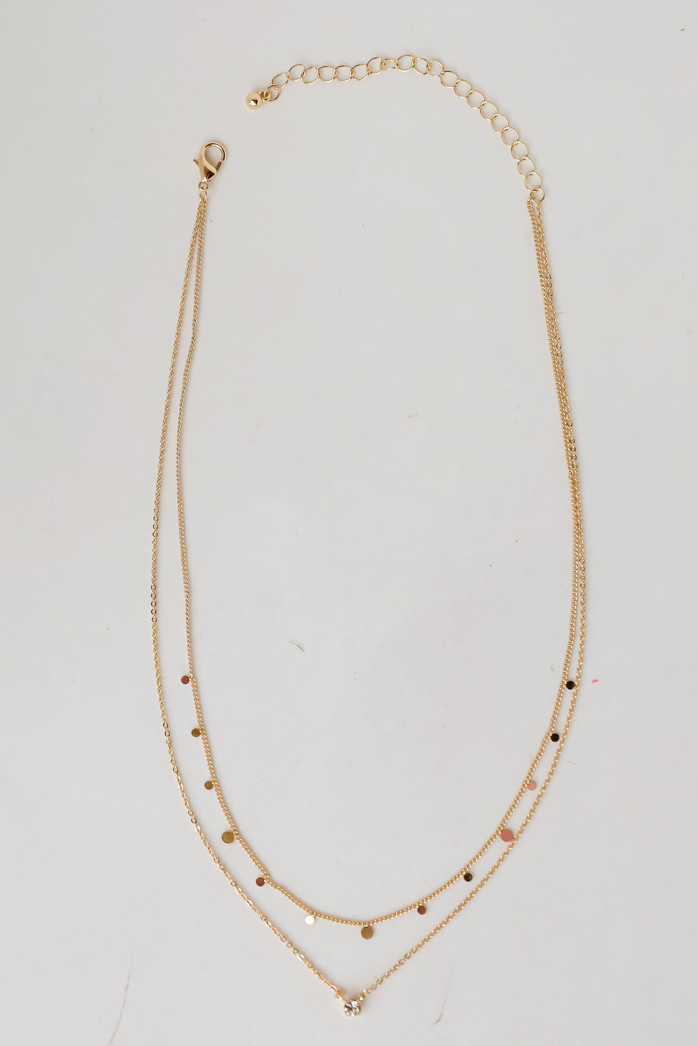 Ayla Gold Layered Chain Necklace