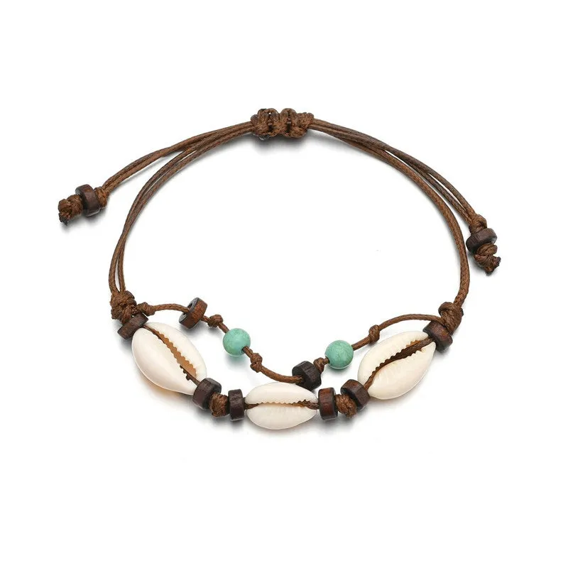 Bohemian Shell Anklets for Women