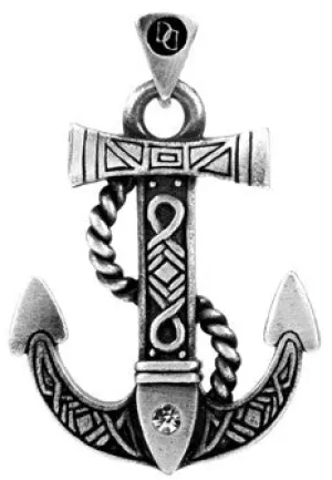 CELTIC ANCHOR PENDANT, C/60