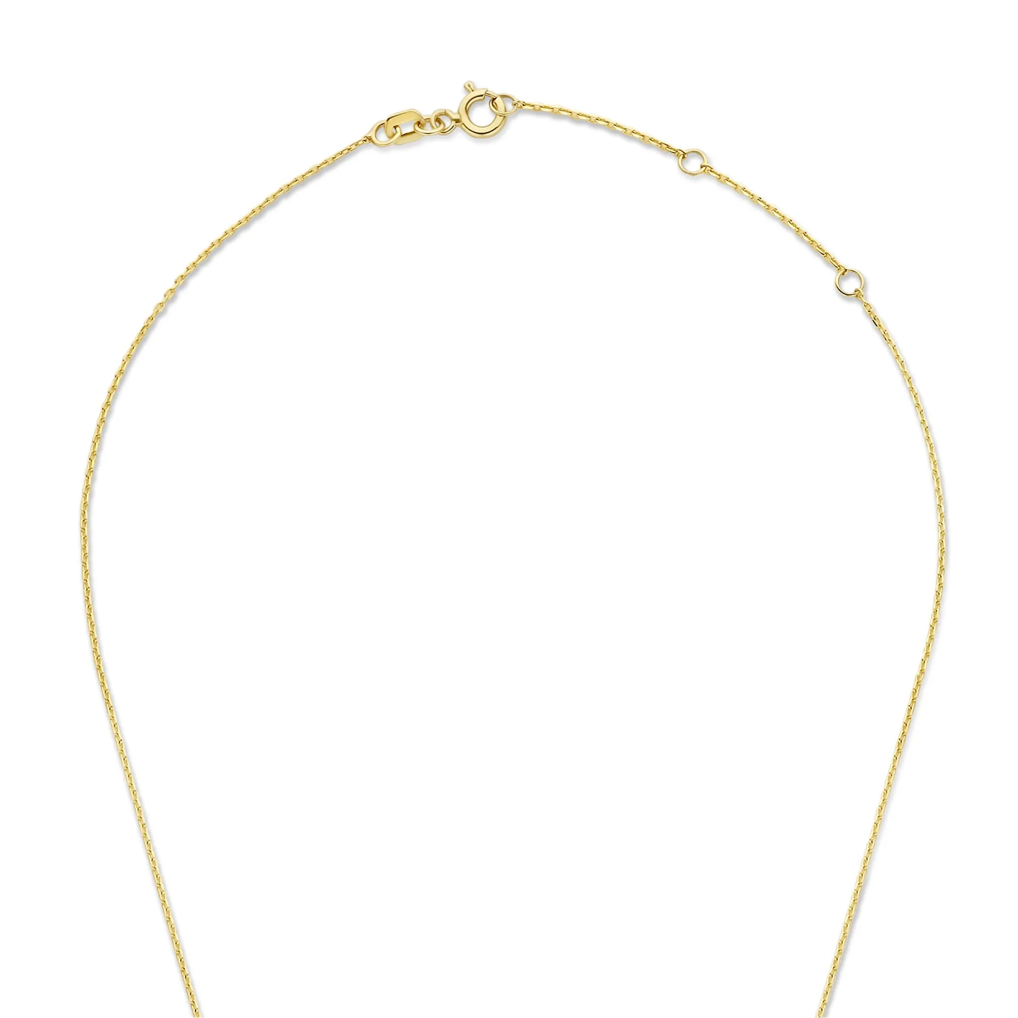 De la Paix Inaya 14 karat gold necklace with diamond 0.03 carat