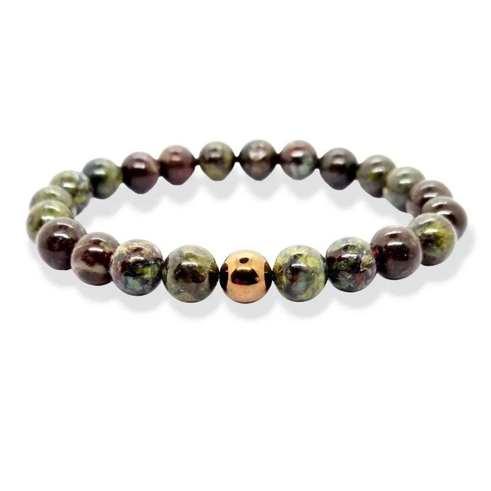 Dragon's Blood Jasper Bracelet