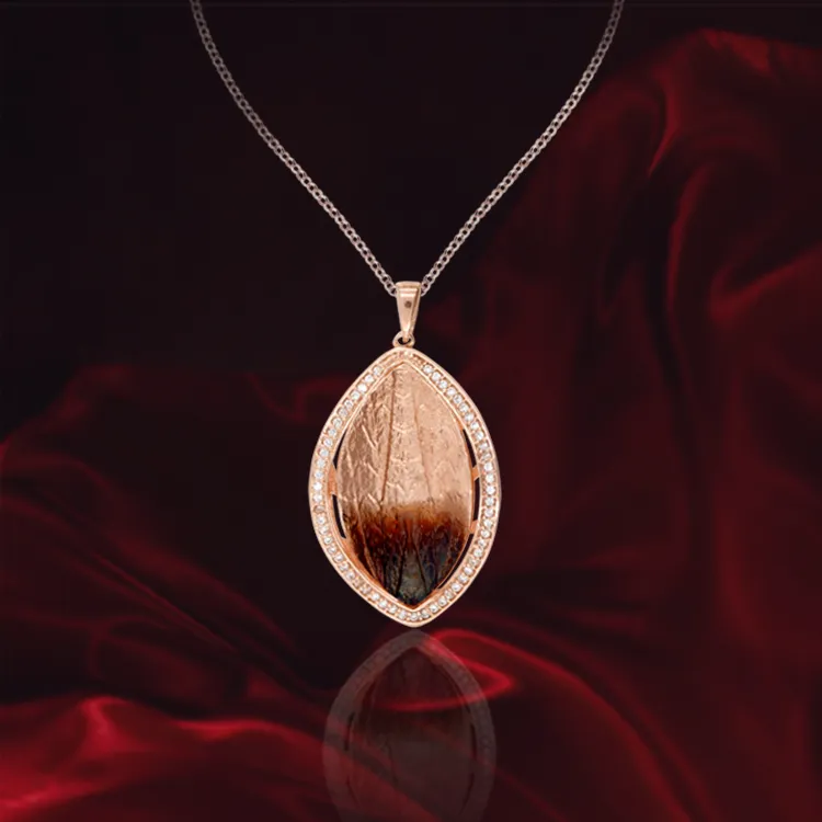 Ember Leaf Pendant