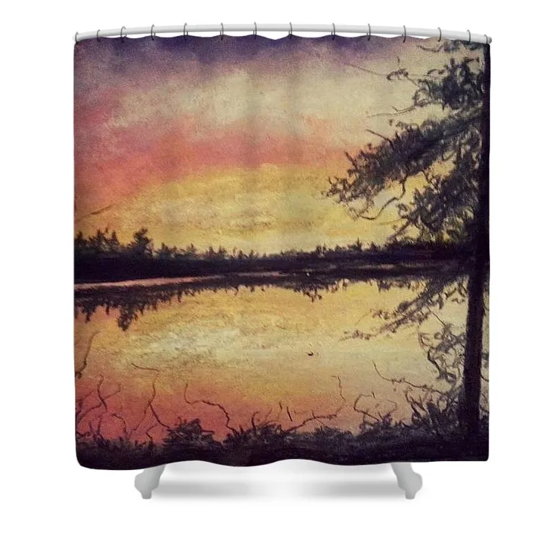 Evening Light - Shower Curtain