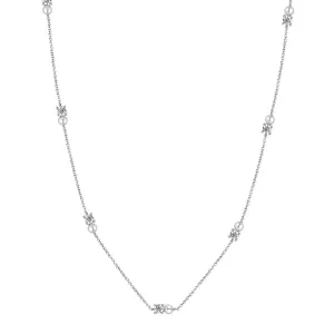 Georgini Noel Nights Snow Drop Necklace - Silver