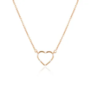 GEORGINI SUMMER SORBET CANDY CUPID PENDANT ROSE GOLD