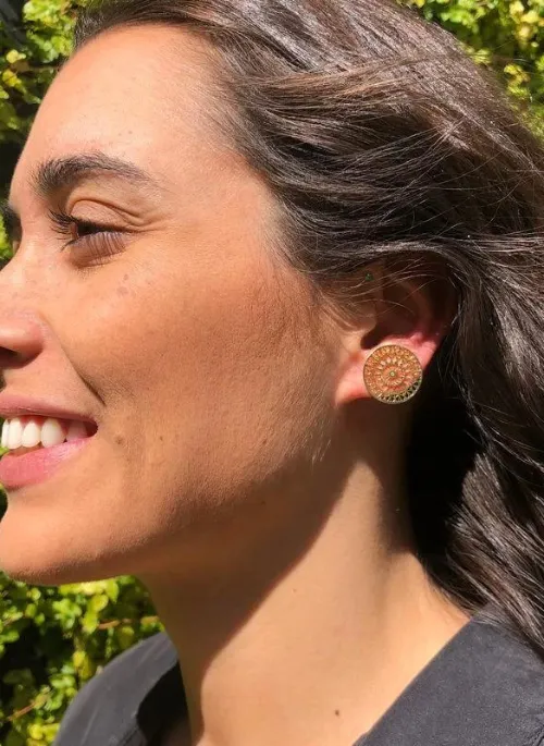 Gina disc studs