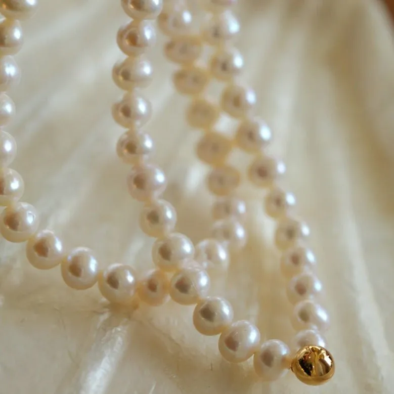 Golden Beans Freshwater Pearl Necklace