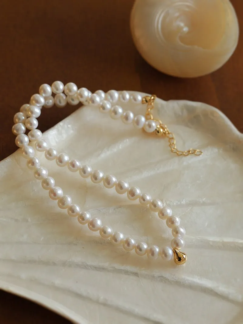 Golden Beans Freshwater Pearl Necklace