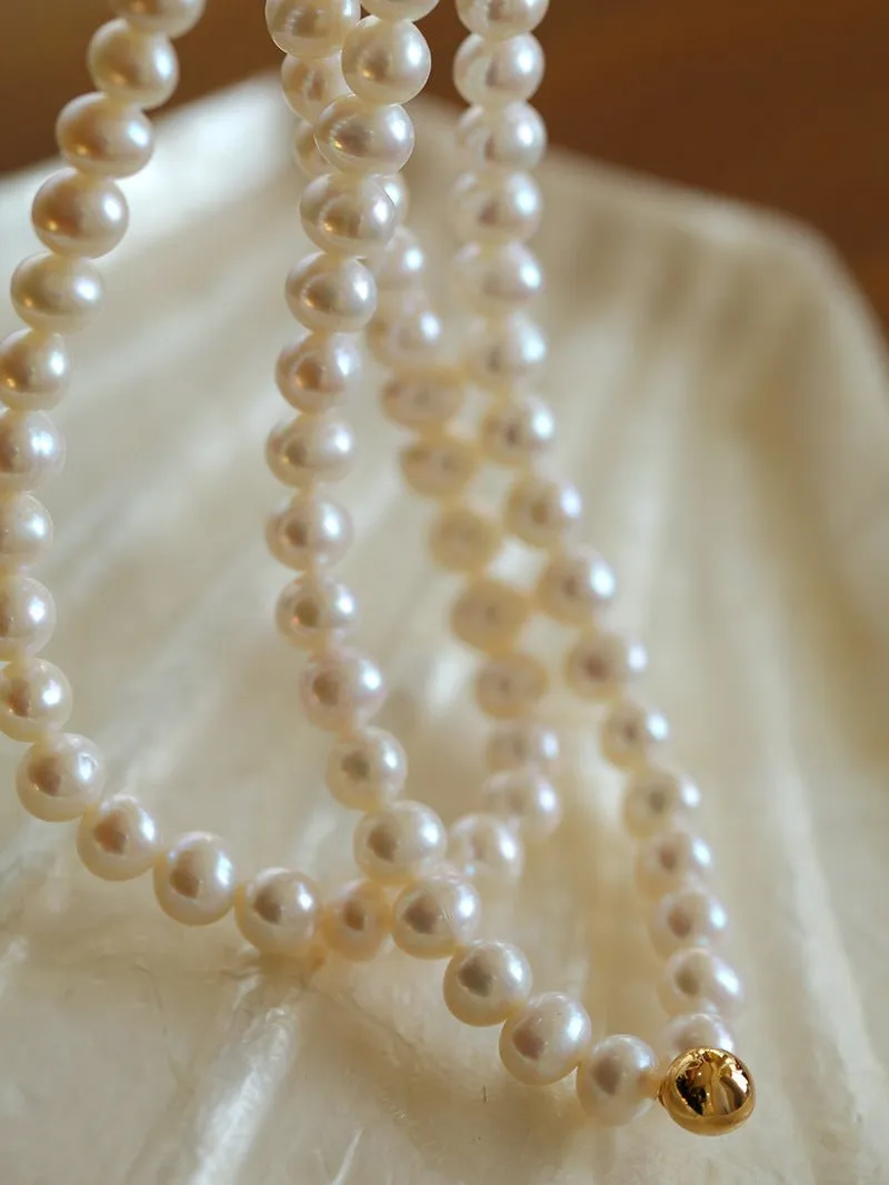 Golden Beans Freshwater Pearl Necklace