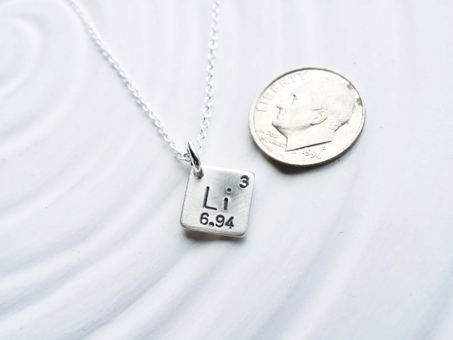 Itty Bitty Periodic Table Element Necklace | Elements Necklace