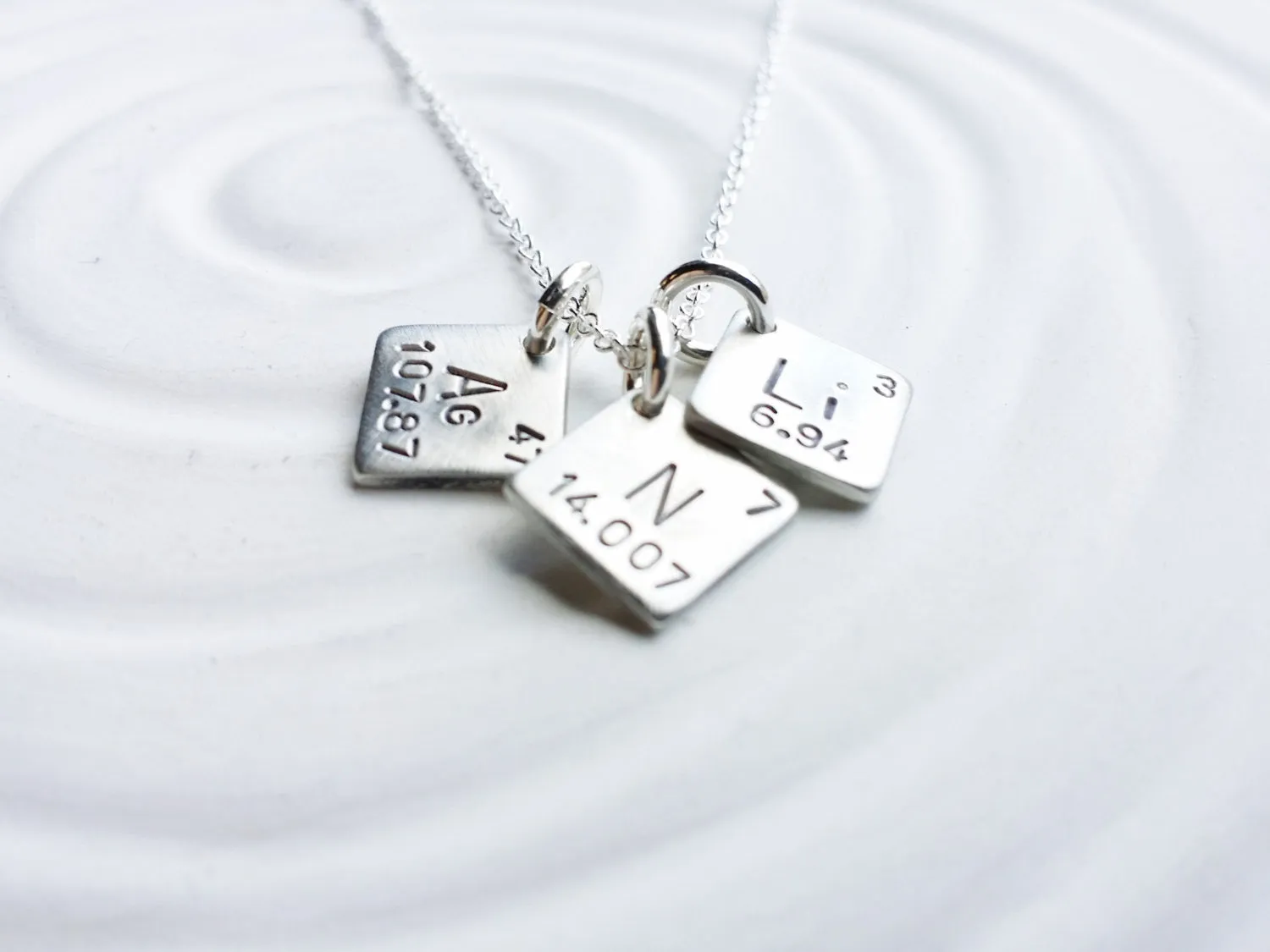 Itty Bitty Periodic Table Element Necklace | Elements Necklace