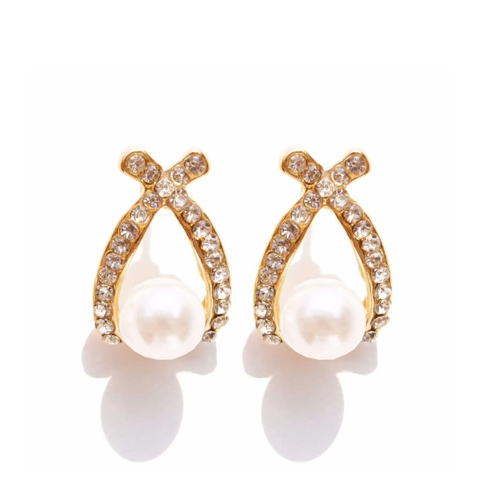 Joker & Witch Pretty Pearl Ear studs for Women