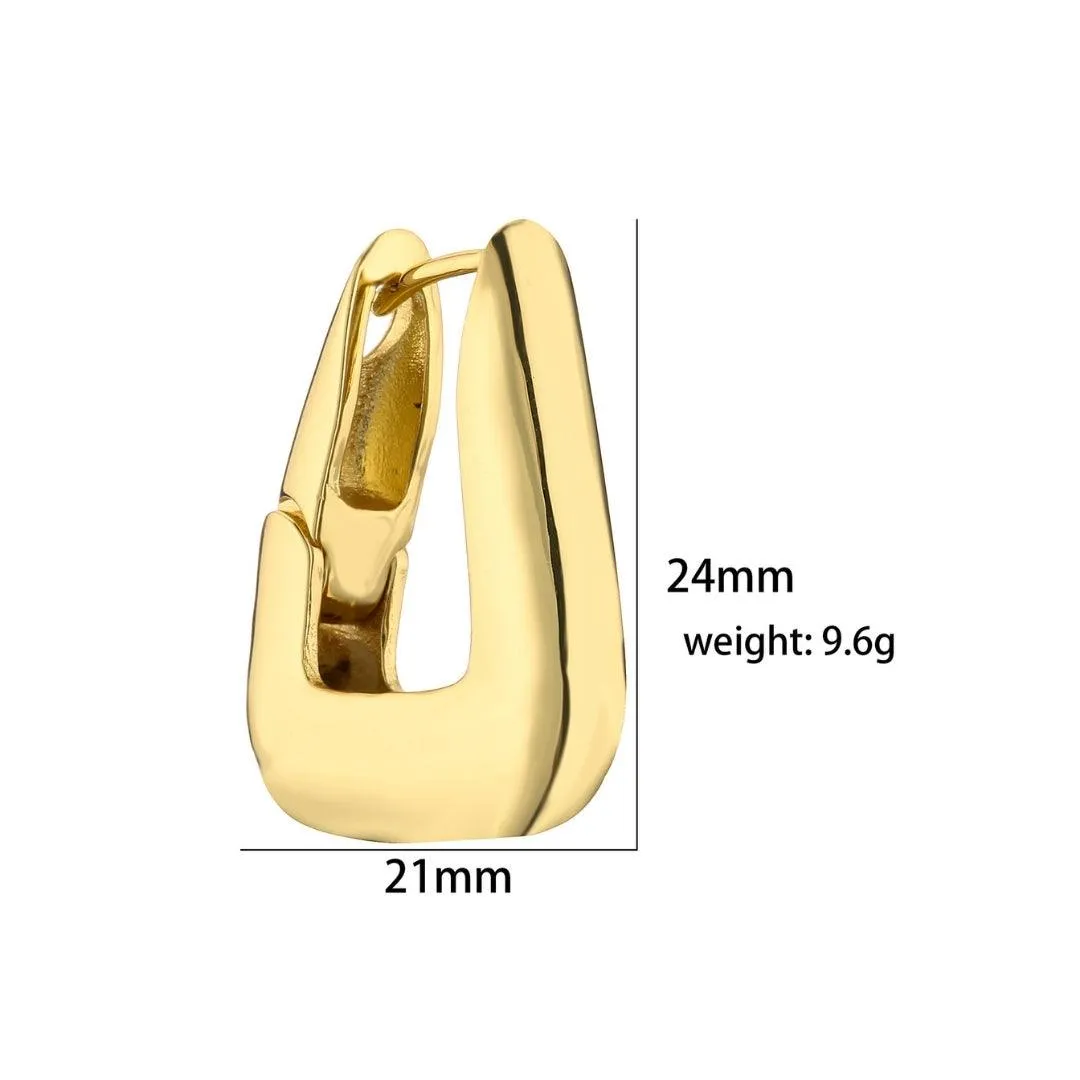 KARATCART Gold Plated Small Hoop