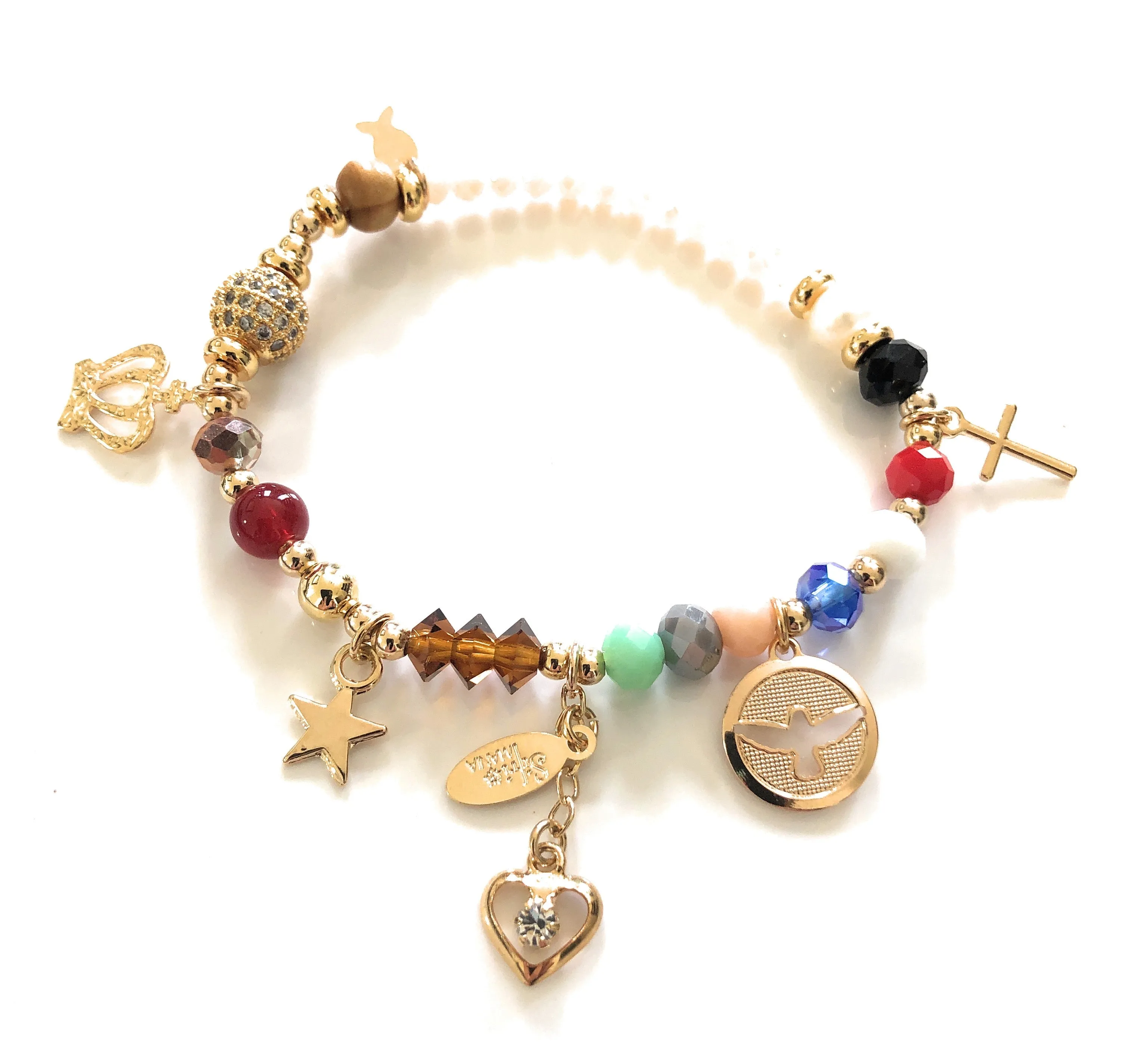 Life of Jesus Bracelet, Christ Story Stretch Bracelet, Biggest Love Story