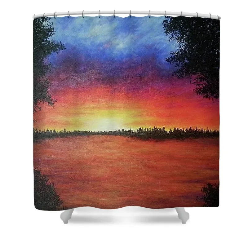 Lit Dreams - Shower Curtain