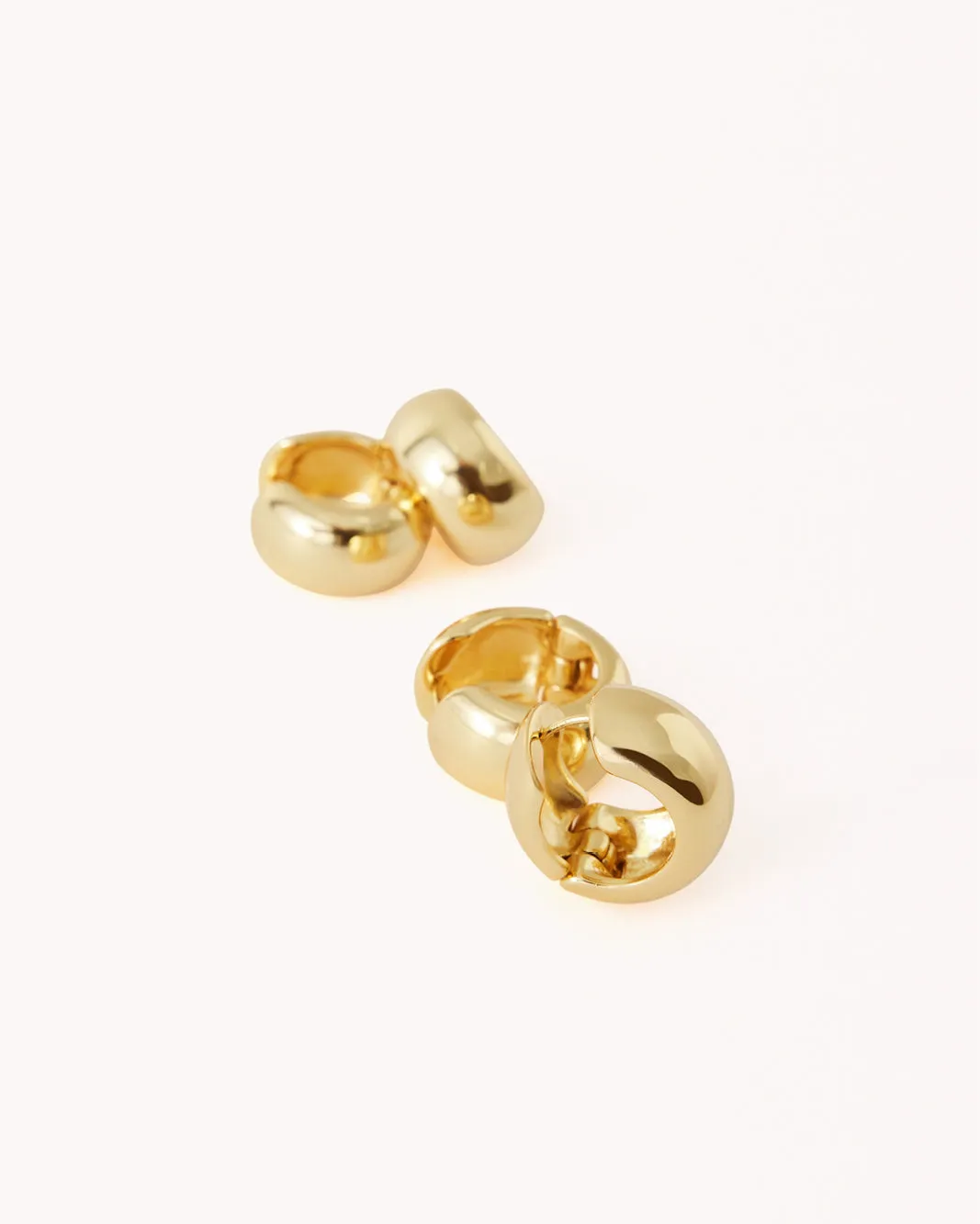 LUCIA EARRING 2 PACK - GOLD PLATED 18K