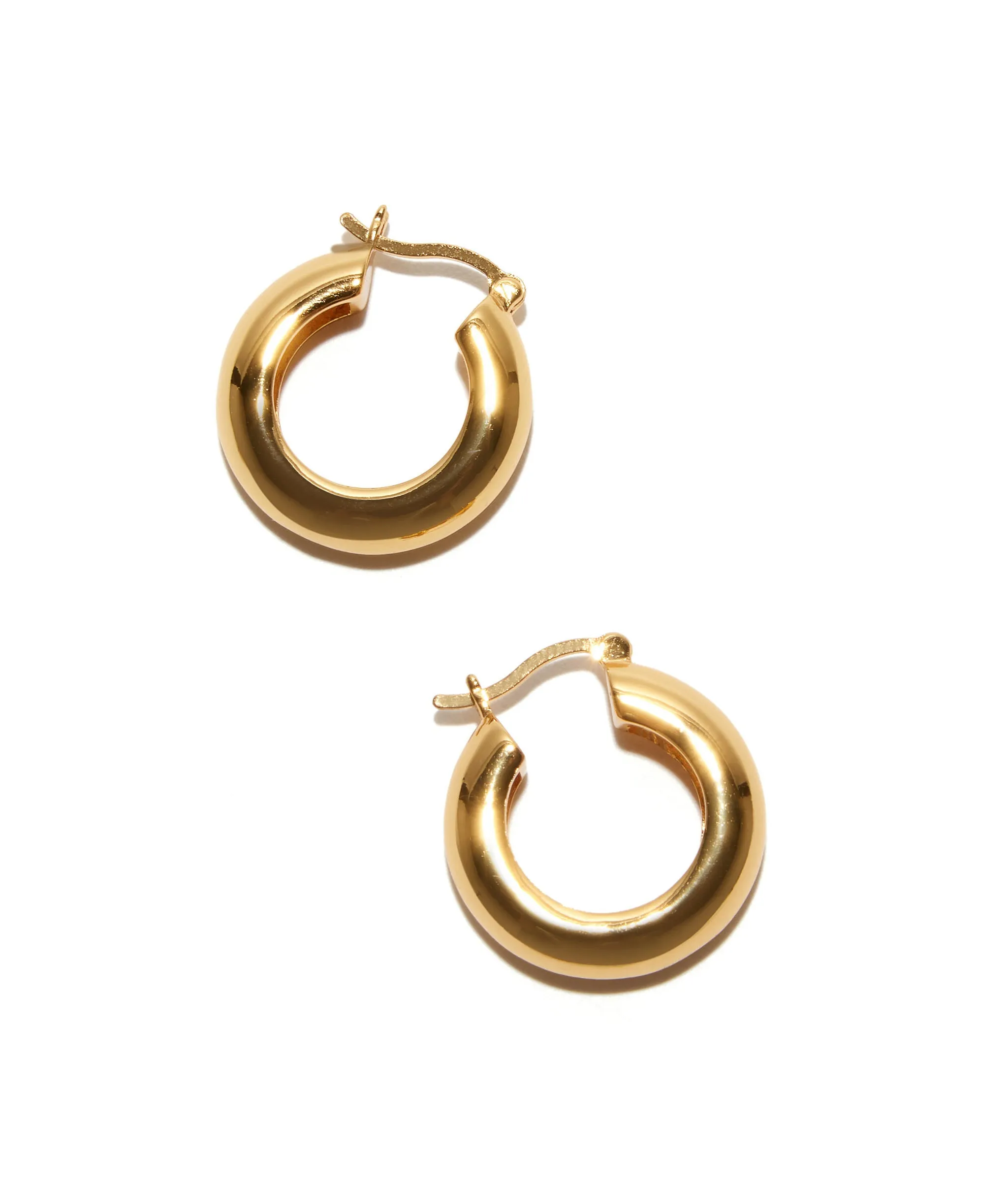 Medium Gold Mood Hoops