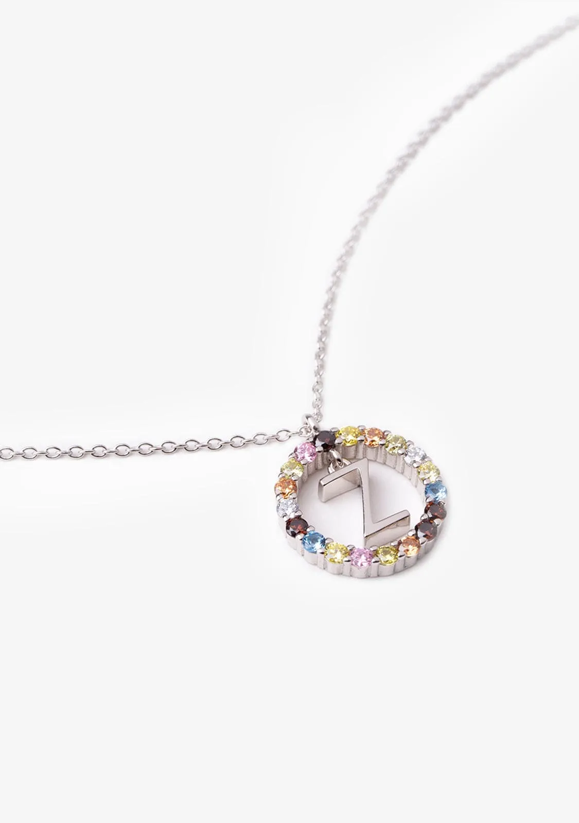 Necklace Iniziale Letter Z Silver