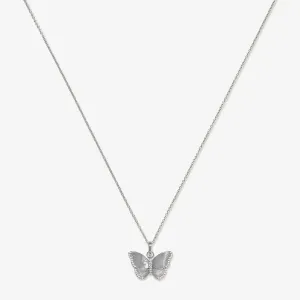 Neema butterfly charm necklace