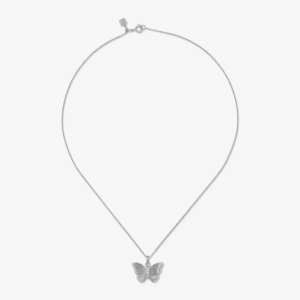 Neema butterfly charm necklace