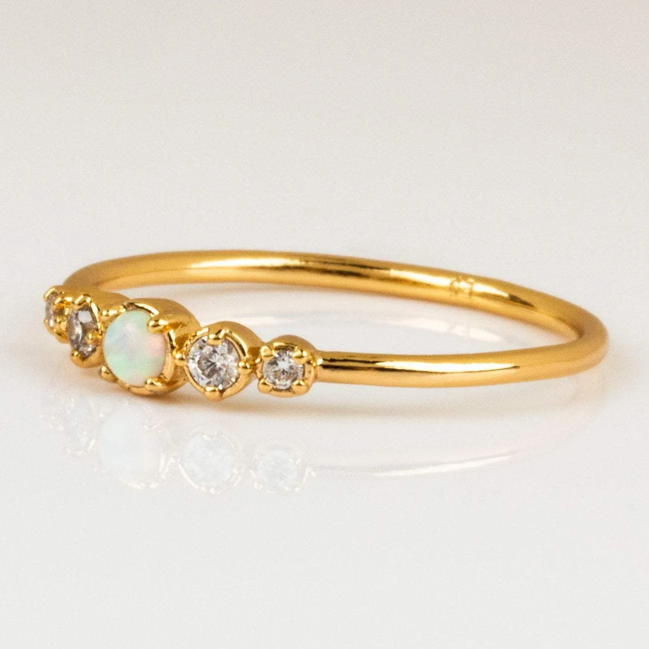 Opal Stacking Ring