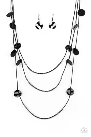 PAPARAZZI Alluring Luxe - Black NECKLACE