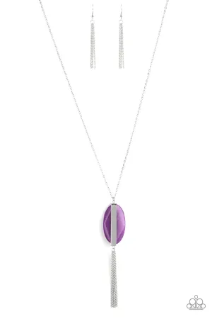 Paparazzi Necklace ~ Tranquility Trend - Purple