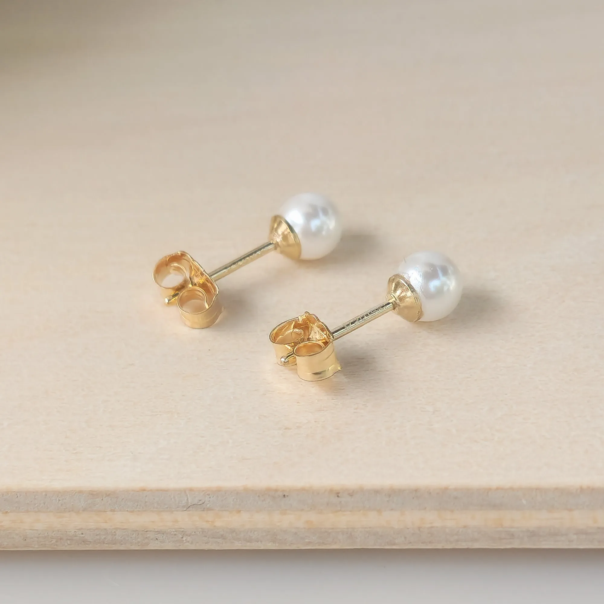 Pearl Stud Earrings