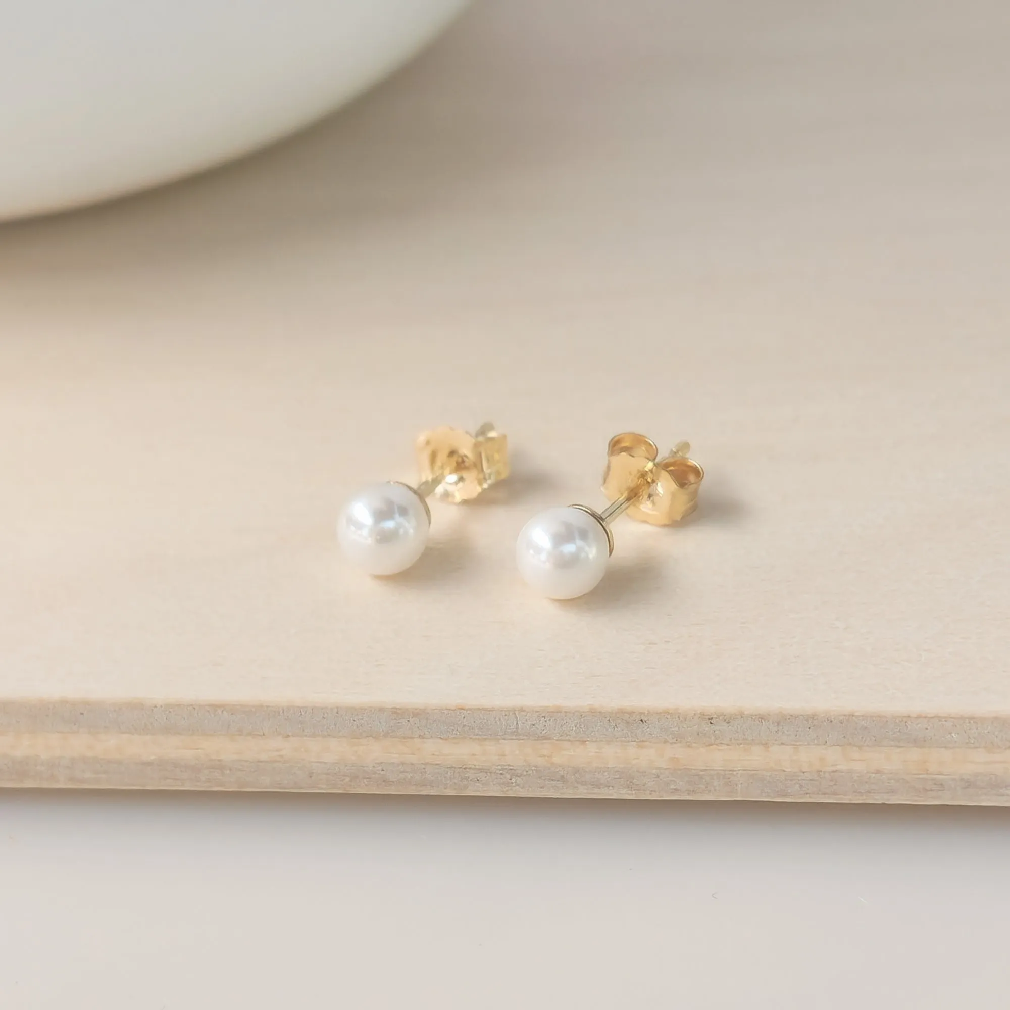 Pearl Stud Earrings