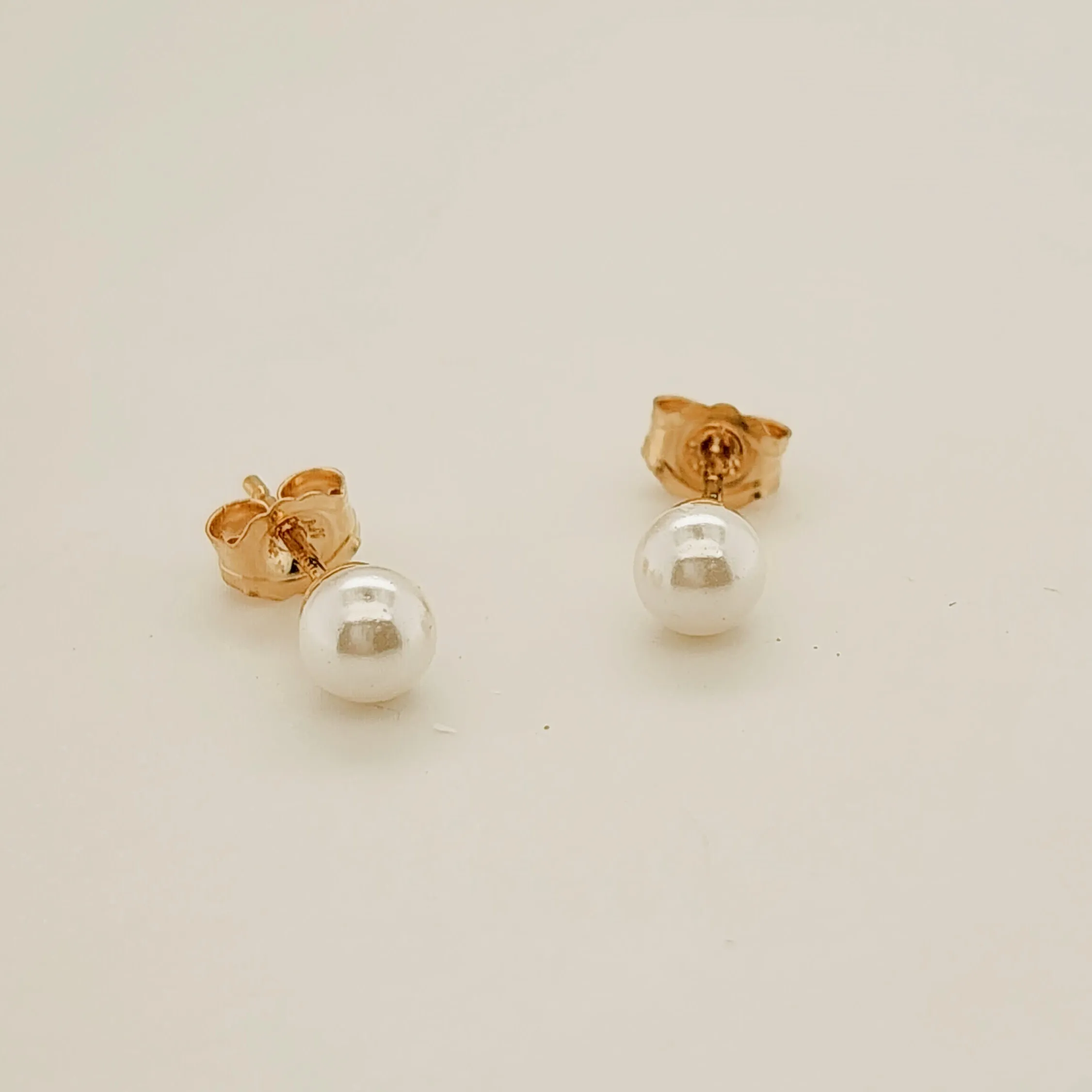 Pearl Stud Earrings