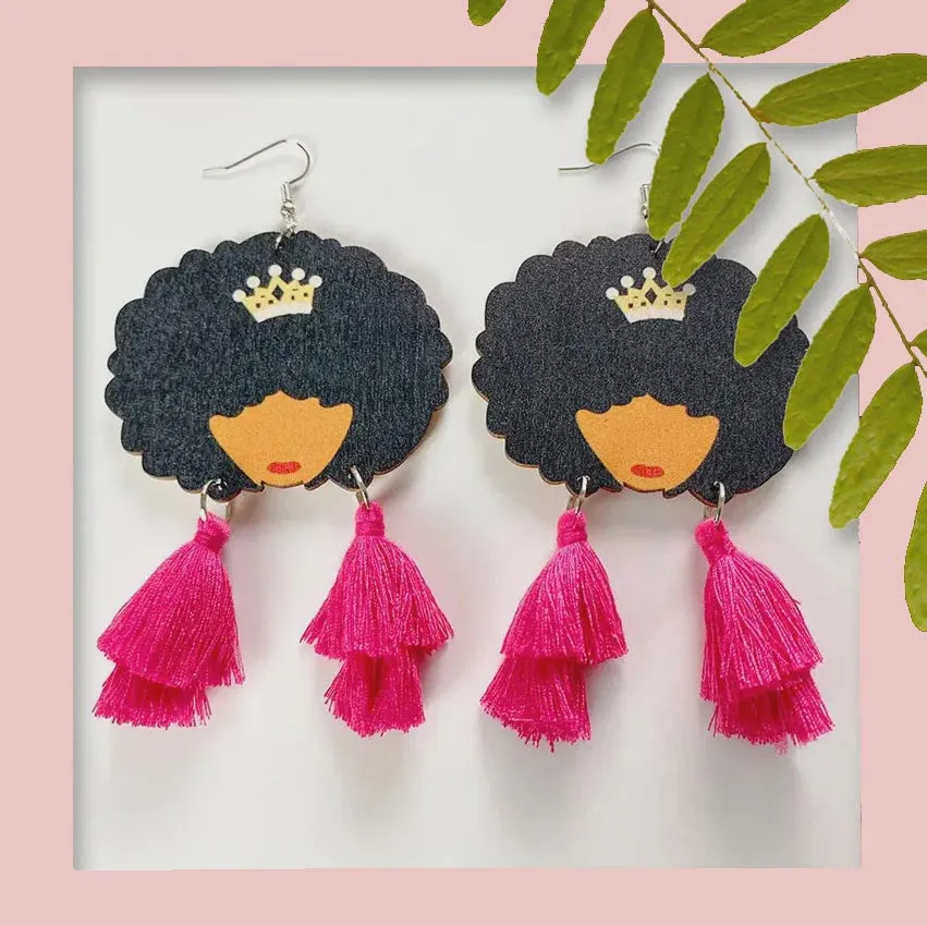 Princess Dangle Earrings