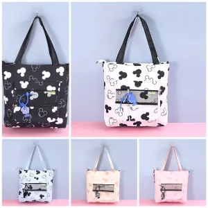 Printed Tote Shoulder Bag