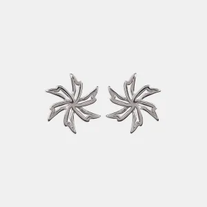 silver Celestial Spark earrings