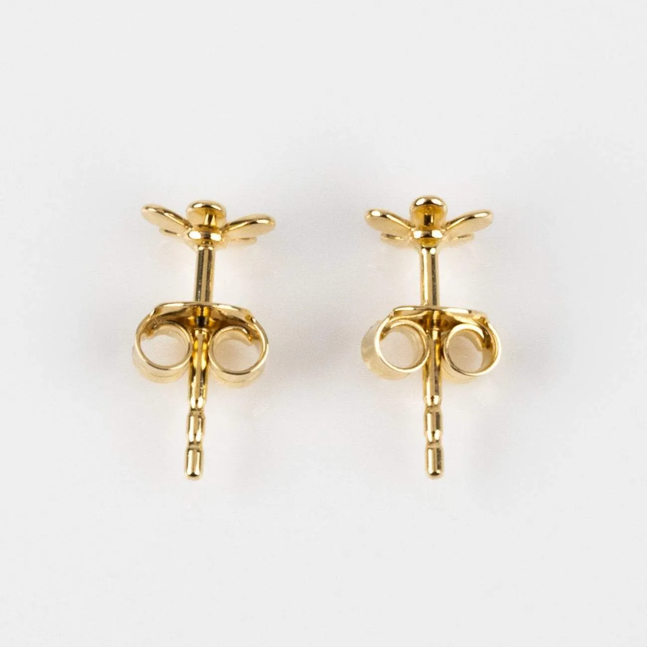 Solid Gold Daisy Studs