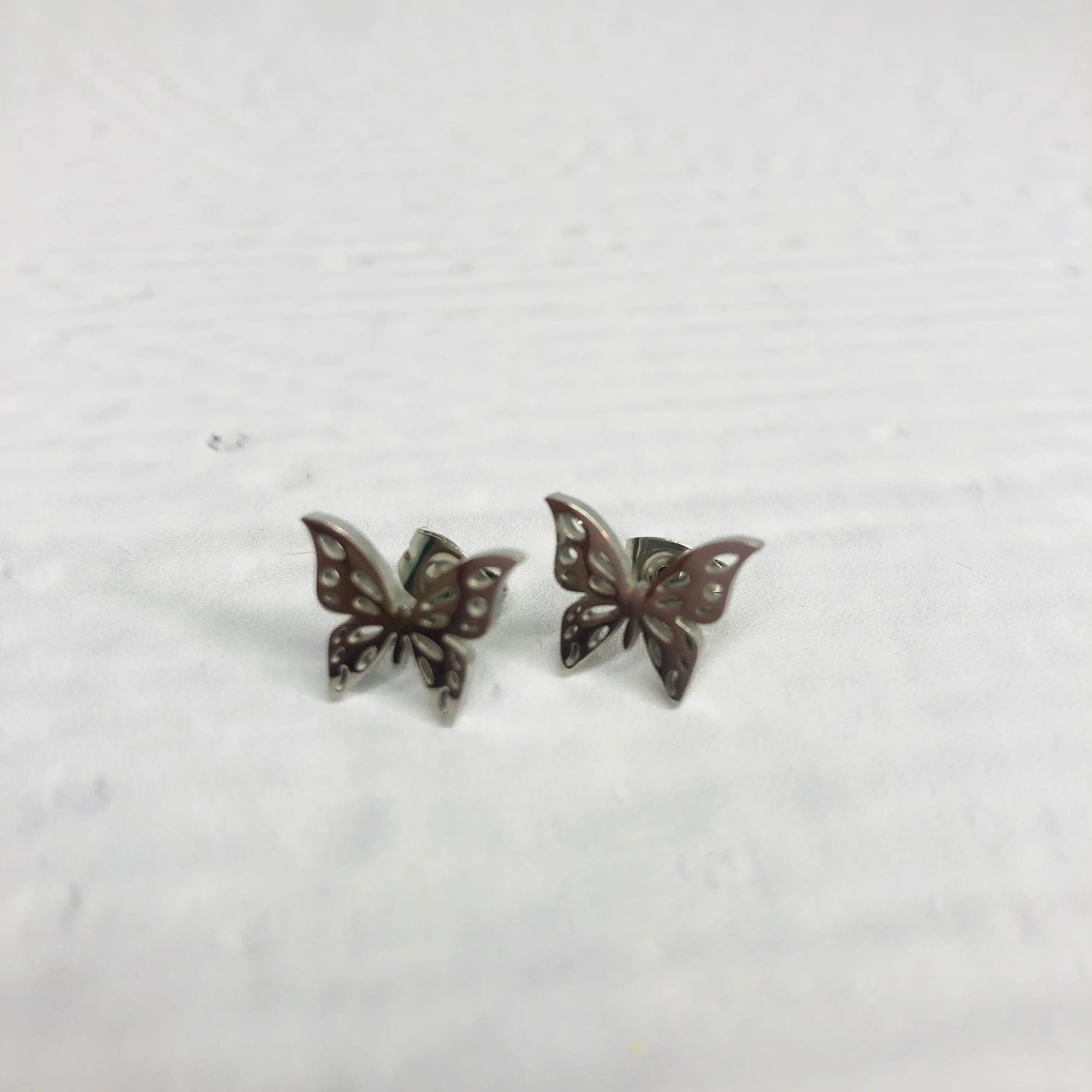 Stainless Steel Earrings - Butterfly