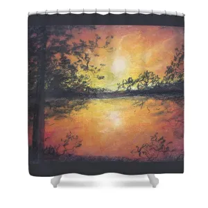 Sun Glazed - Shower Curtain