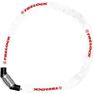 Trelock Chain Lock BC115 60cm x 4mm Combo White