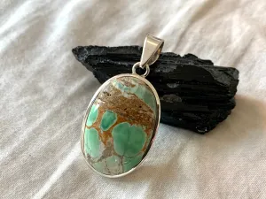 Variscite Akoni Pendant - Oval A