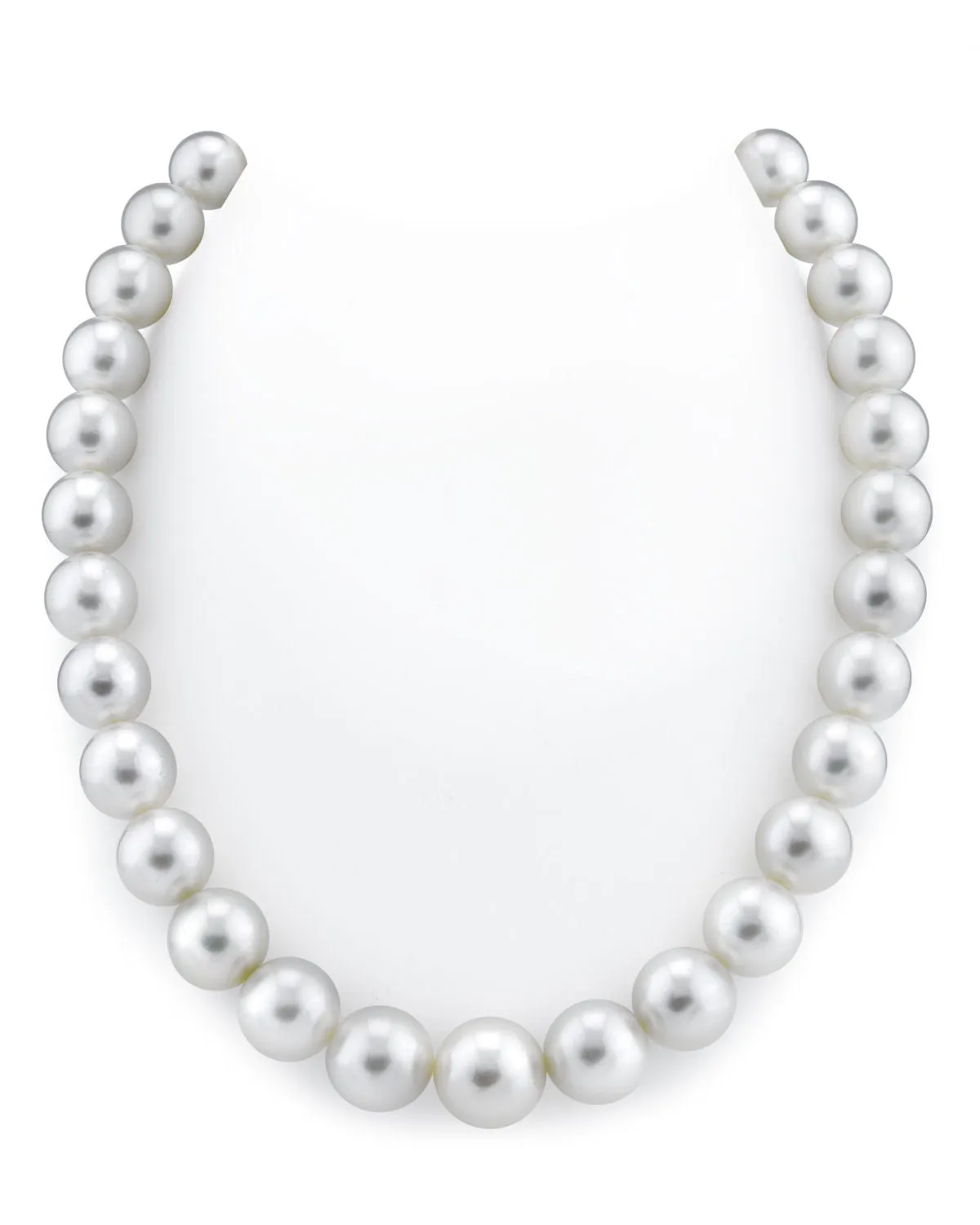 White South Sea Pearl Necklace, 11.0-14.0mm - AAAA Quality