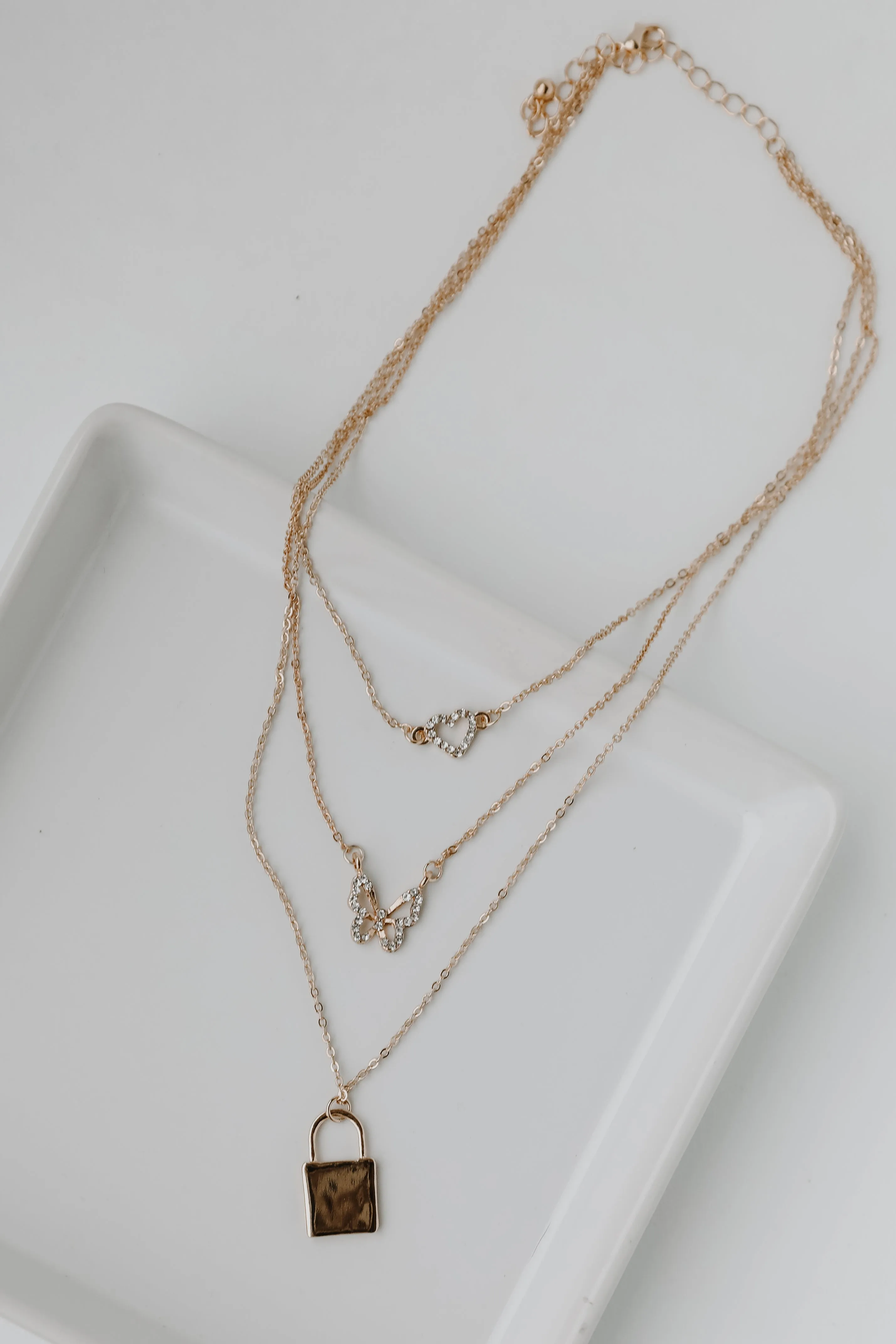 Zoe Gold Layered Necklace