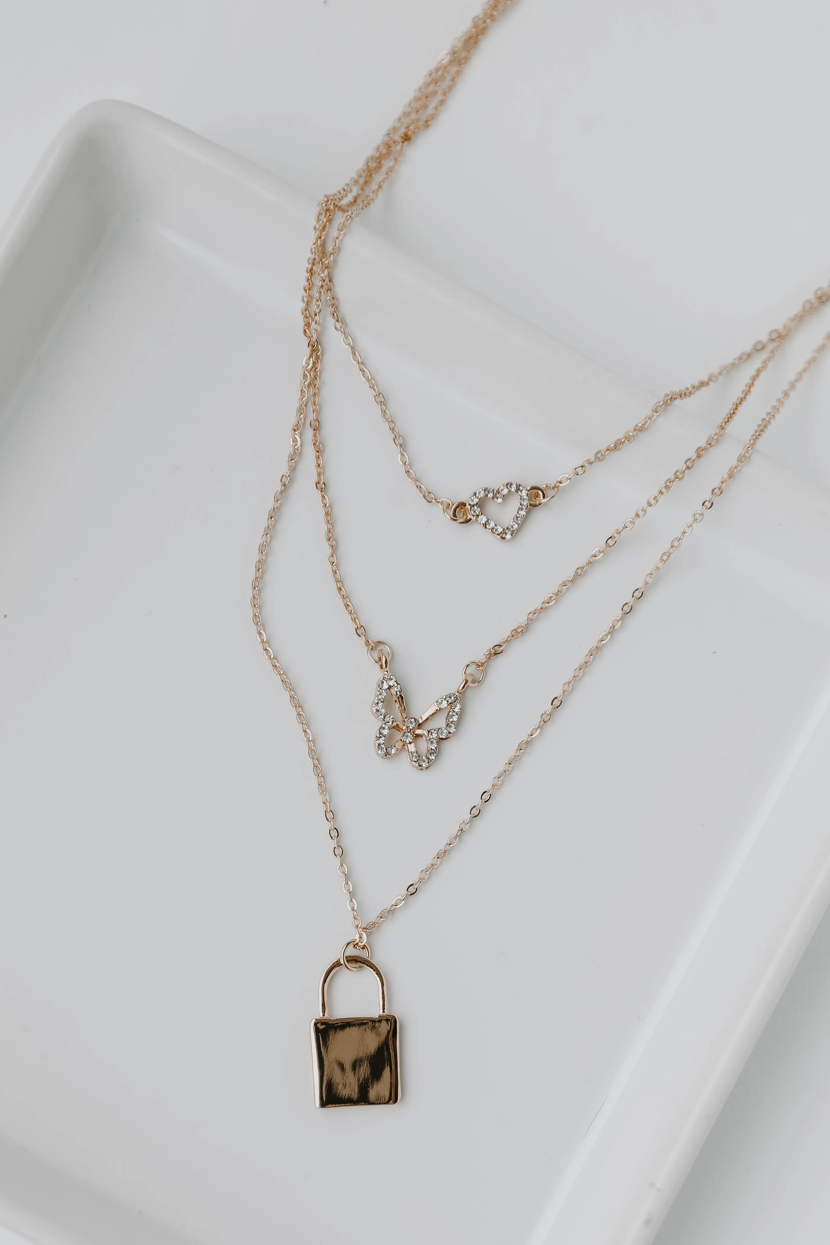 Zoe Gold Layered Necklace